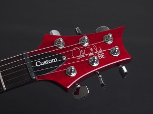 ポール リード スミス PRS Paul reed Smith カスタム ブラックチェリー ブラック チェリー スカーレット レッド scarlet red 22 10top first CE24 初心者 入門 ビギナー 女性 女子 サンタナ santana