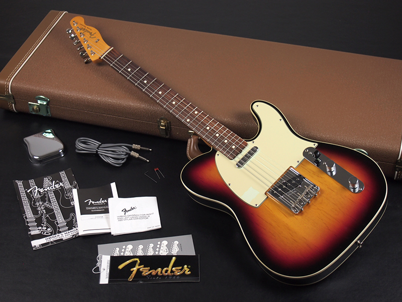 Fender American Vintage '62 Custom Telecaster 3-Color Sunburst 
