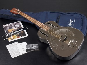 Epiphone エピフォン リゾネイター メタルボディ metal body ドブロ ナショナル national Blues Bluegrass ブルース ブルーグラス スライド slide guitar