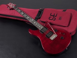 ポール リード スミス PRS Paul reed Smith カスタム ブラックチェリー ブラック チェリー スカーレット レッド scarlet red 22 10top first CE24 初心者 入門 ビギナー 女性 女子 サンタナ santana