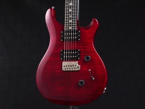 ポール リード スミス PRS Paul reed Smith カスタム ブラックチェリー ブラック チェリー スカーレット レッド scarlet red 22 10top first CE24 初心者 入門 ビギナー 女性 女子 サンタナ santana