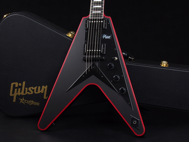 Jackson flying v フライングV 黒