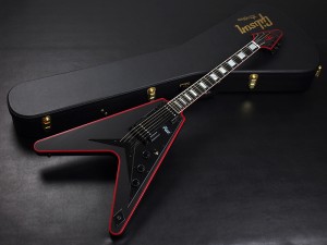 フライングV V RD レッドウィドウ 1958 カスタム 1967 ebony エボニー レッド 黒 赤 black サテン 艶消し schecter シェクター jackson dean ディーン