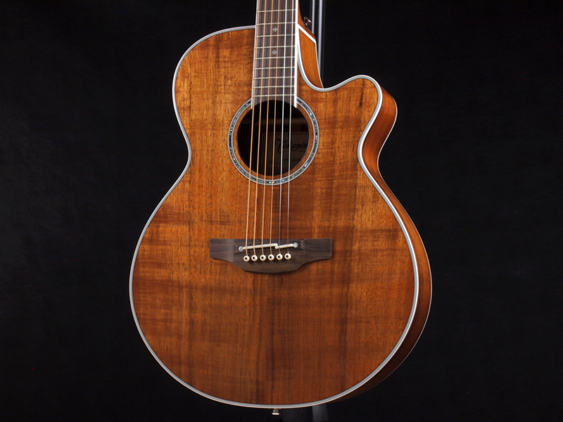 Takamine PTU131KC N 税込販売価格 ￥99,144- 新品 ハワイアンコアの杢目が美しいシングルカッタウェイのコンパクトシェイプ・エレアコです。日本製  « 浜松の中古楽器の買取＆販売 ギターとリペア(修理)の事ならソニックス