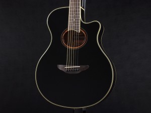 FG FS 初心者 入門向け 入門 ビギナー 女性 女子 子供 エレアコ フォーク ギター アコースティック ブラック Black 黒 ebony 小型 小ぶり CPX600 APX600 700II