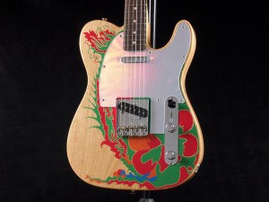 ジミーペイジ テレキャスター paint ペイント 1959 1958 59 58 レッドツェッペリン Led Zeppelin Vintage Dragon ドラゴン Custom カスタム 50s