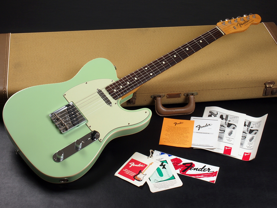 Fender American Vintage '62 Custom Telecaster Surf Green 2009年製