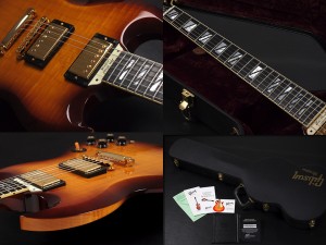 カスタムショップ カスタム メイプル トラ杢 フレイム ボディ ネック Flame 1961 61 1962 62 LTD FSR limited edition Tobacco sunburst