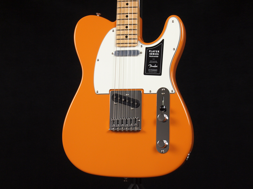 Fender Player Telecaster Maple Fingerboard Capri Orange 税込販売