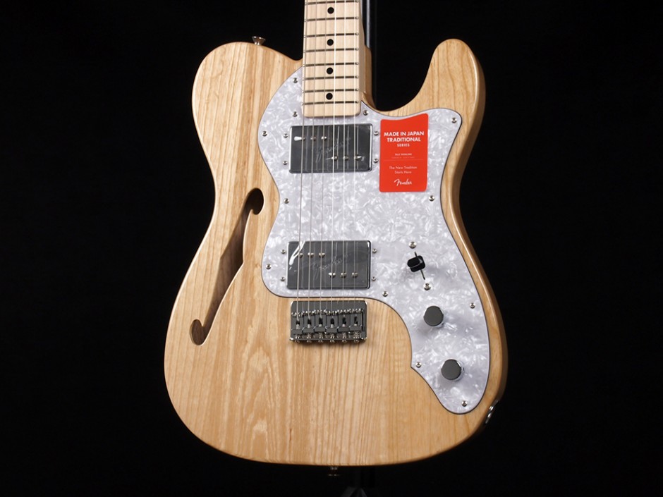 Fender Made in Japan Traditional ’70s Telecaster Thinline Natural 税込販売