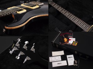 ポール リード スミス PRS カスタム 22 10 top トップ 1ST first EB Ebony エボニー CE24 グレイ グレー ブラック サンタナ santana 2017 2018 17 18 GEM 3 III 85/15 カーリー メイプル AAAA AAAAA 5A 4A