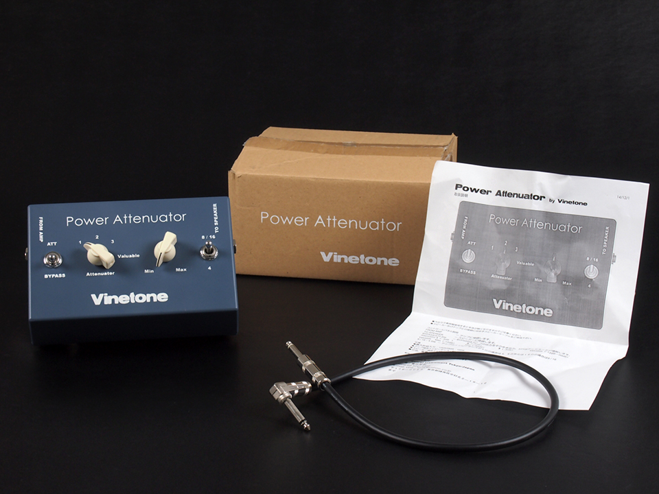 Vinetone Power Attenuator 税込販売価格 ￥29,800- 中古 流通数の 