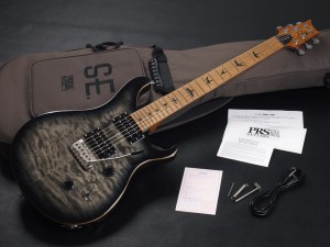 PRS カスタム 22 CU24 RSTM CA standard LTD Edition チャコール バースト CE thermally Neck ローステッド thermo wood Black