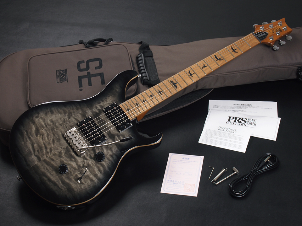 Paul Reed Smith SE Custom 24 Roasted Maple Limited Charcoal Burst 税込販売