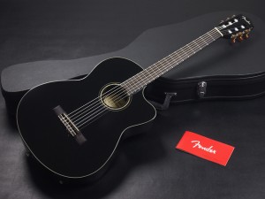 クラシック クラッシック ナイロン ガット エレガット electric Classic Guitar Nylon Gut ブラック 黒 BLK Black カッタウェイ Cutaway