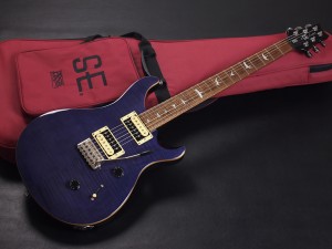 PRS ポール リード スミス カスタム 22 245 standard sapphire aquamarine jean matteo fade santana transparent translucent see-thru ocean