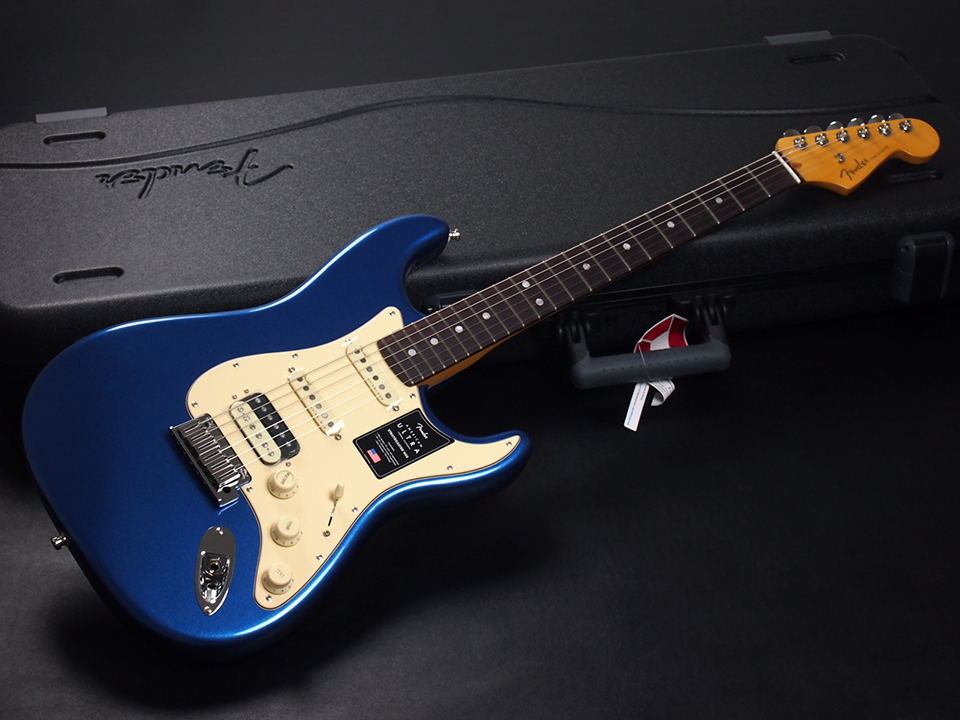 Fender American Ultra Stratocaster HSS Rosewood Fingerboard / Cobra Blue  税込販売価格 ￥262,350- 新品 新しいフラッグシップシリーズ!!「American Ultra Stratocaster  」のHSSモデルが入荷!! « 浜松の中古楽器の買取＆販売 ギターとリペア(修理)の事ならソニックス