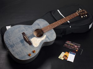 SMALL スモール seagull simon & patrick NEW YORKER エレアコ made in canada カナダ製 初心者 入門 ビギナー 女性 女子 デニムブルー 小型