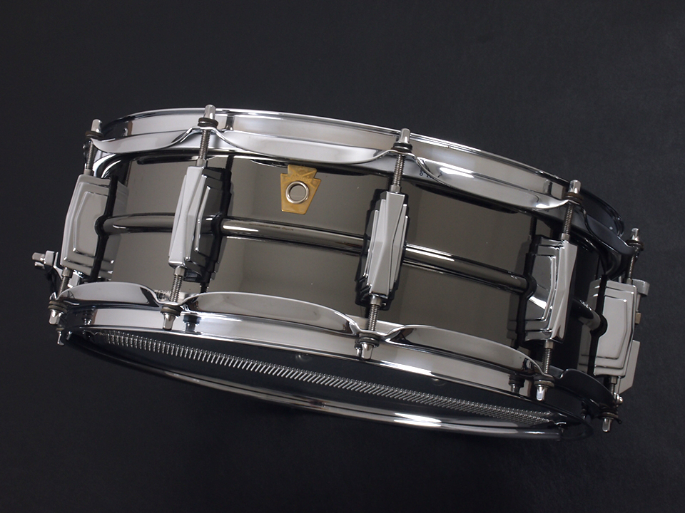 Ludwig LB-416 税込販売価格 ￥52,800- 新品 ラディック史上最も有名で伝説的なスネア、ブラックビューティー中古品が入荷