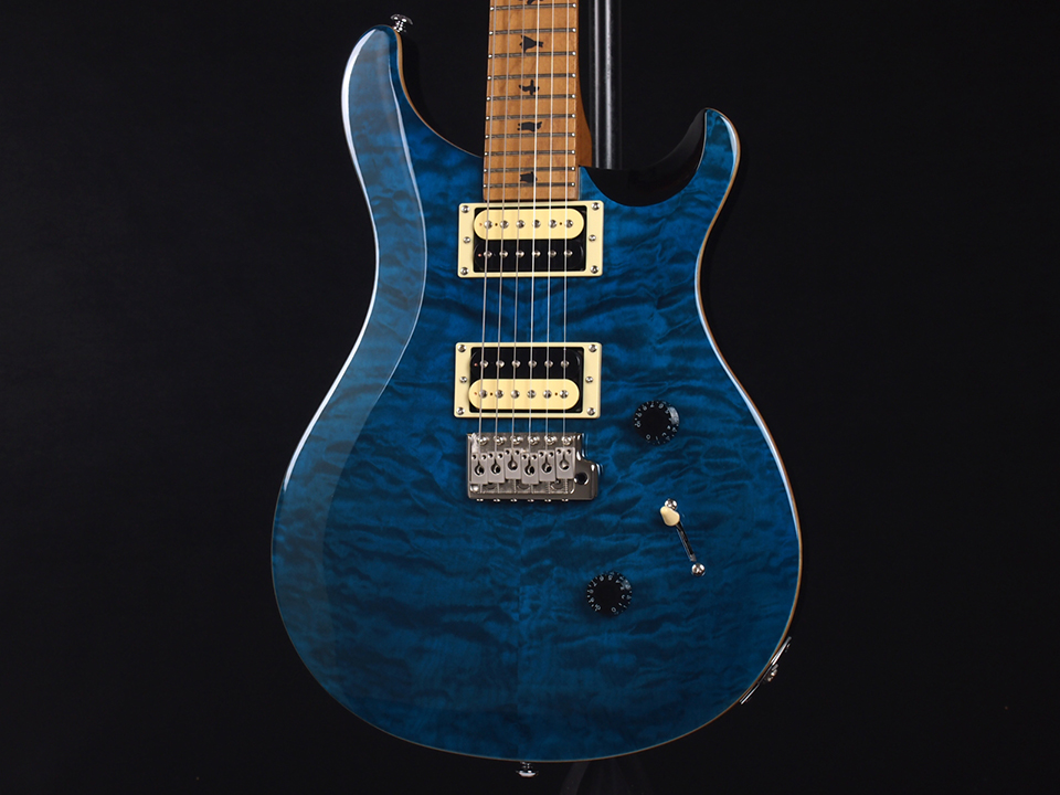 Paul Reed Smith SE Custom 24 Roasted Maple Limited Blue Matteo ...