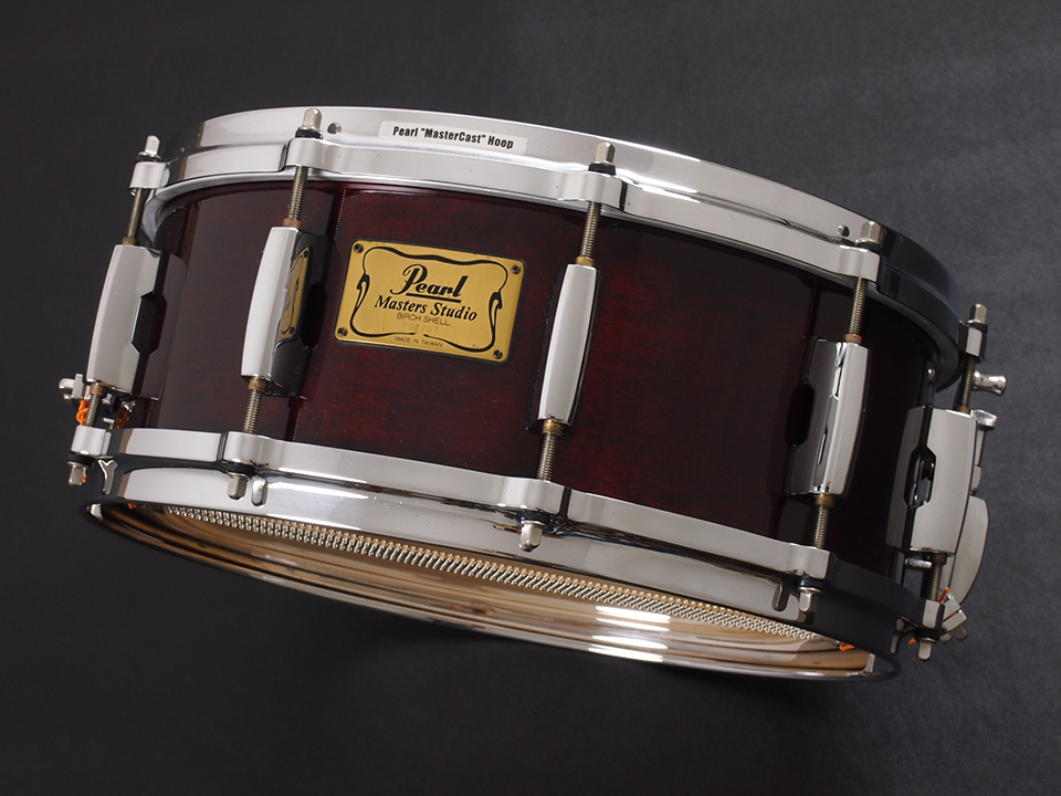 Pearl MasterCast Hoopゴールド14”8Hスネアサイド美品