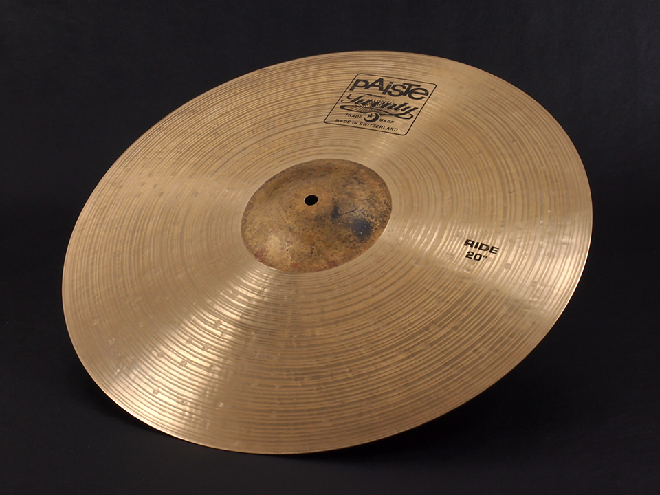 Paiste Twenty Dark ride 20インチ　シズル穴　パイステ