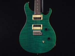 PRS ポール リード スミス カスタム 22 245 standard sapphire aquamarine jean whale fade santana transparent translucent see-thru ocean aqua