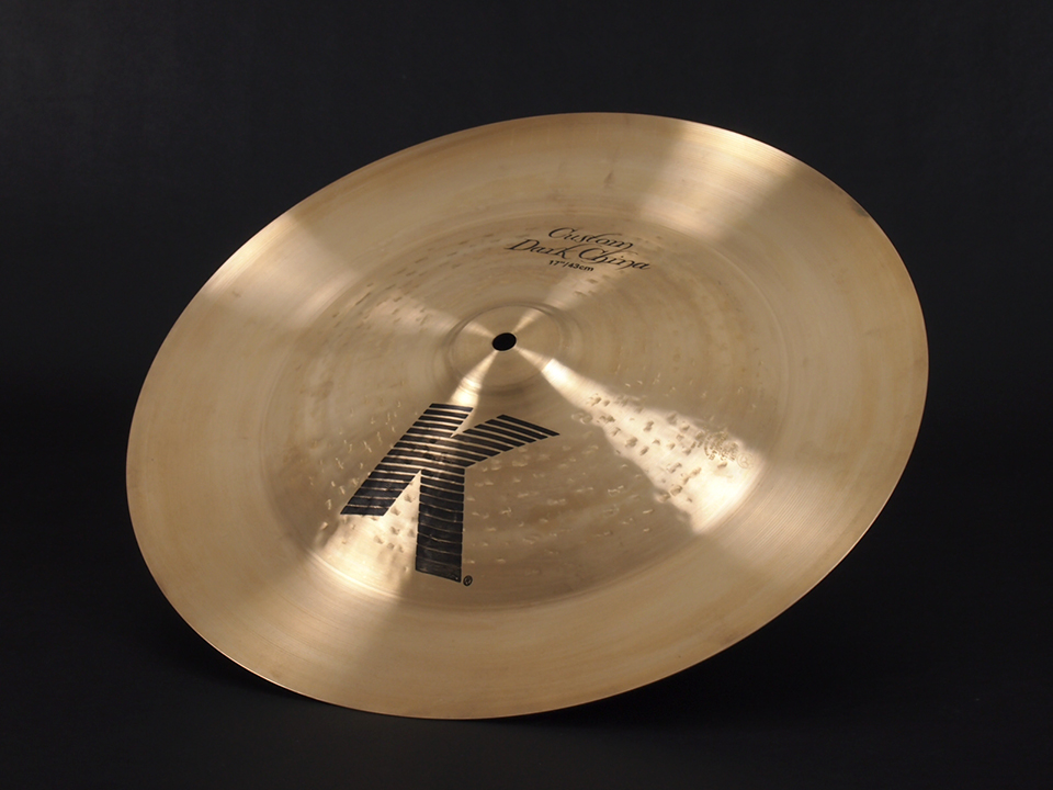 Zildjian K Custom Dark China 17″ 税込販売価格 ￥26,800- 中古 伝統