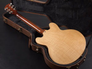 ES335 FIG LH AN NAT 左用 レフトハンド レフティ Lefty メンフィス Nashville Custom shop 1958 1959 1963 58 59 63 ナチュラル