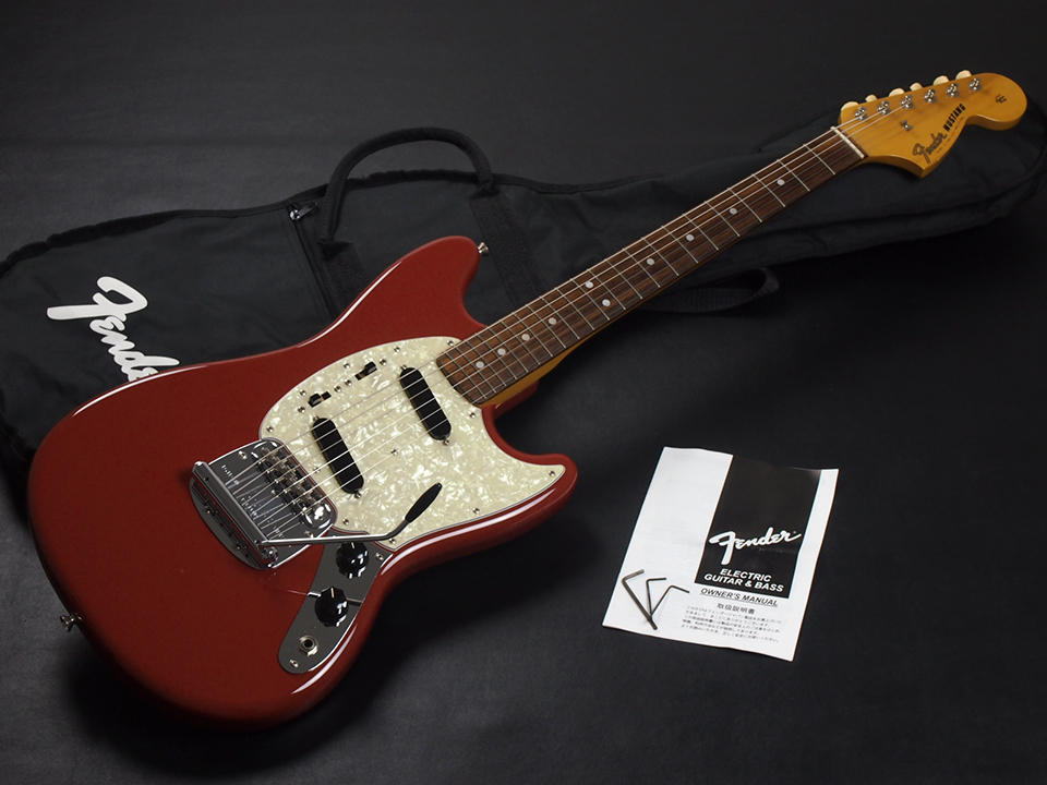 Fender Japan MG65 DRD 税込販売価格 ￥74,800- 中古 コンパクトなデザインと個性的なサウンドが魅力のムスタング。コンディションの良い中古品が入荷！  « 浜松の中古楽器の買取＆販売 ギターとリペア(修理)の事ならソニックス