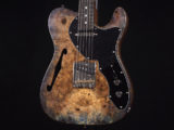 モモセ BACCHUS Deviser Handmade Telecaster TH TL Thinline 日本製 japan 2020 プレミアム Limited edition LTD Blue