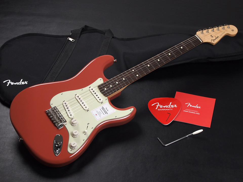Fender Made in Japan Traditional 60s Stratocaster Fiesta Red