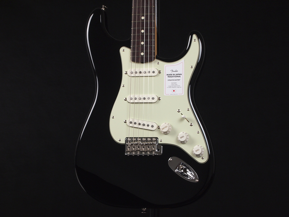 Fender Made in Japan Traditional 60s Stratocaster Black 税込販売 