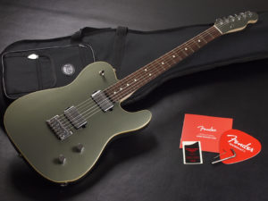 モダン ストラトキャスター TL Tele テレキャスター deluxe elite hybrid ultra ウルトラ ジャスパー オリーブ 日本製 グリーン moss green メタリック 緑