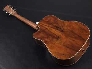 エレアコ 百瀬 モモセ momose hawaiian koa ハワイアン コア cutaway ドレッドノート asuka 飛鳥 ATB Japan 日本製 made in Tune-up HD