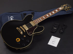 BB キング ES-335 ES-355 ES-345 ルシール Blues ブルース 黒 Black BLK セミアコ エボニー Gibson キブソン