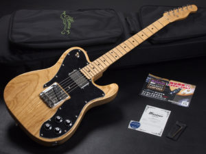 百瀬 バッカス BACCHUS DEVISER telecaster Handmade series テレキャスター 日本製 国産 恭夫 Japan Custom CTM カスタム Natural