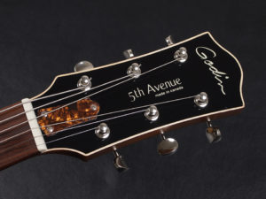 ゴディン アベニュー キングピン pickguitar ピックギター jazz es-175 ES-125 フルアコ セミアコ eastman イーストマン P-90 P90 NAT ナチュラル N