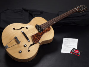 ゴディン アベニュー キングピン pickguitar ピックギター jazz es-175 ES-125 フルアコ セミアコ eastman イーストマン P-90 P90 NAT ナチュラル N