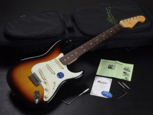 モモセ BACCHUS Deviser Handmade stratcaster ST vanzandt crews 日本製 japan 3CS 3 Tone sunburst PGM MC1