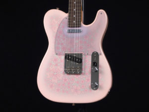 トーカイ 東海楽器 BPR Black Paisley Blue Flower Pink さくら 桜 限定 Limited LTD Telecaster Fender ペイズリー ピンク 女子 女性