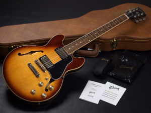 セミアコ Jazz Blues nashville memphis Custom shop ES-335 ES-336 thin body 小型 Small compact semi aco スモール