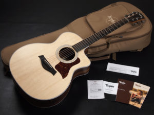 タイラー 114ce 214e 314ce Koa 2017 2018 RW ローズウッド DLX deluxe エレアコ electric acoustic ES2 初心者 入門 女子 デラックス