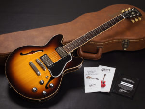 セミアコ Jazz Blues nashville memphis Custom shop ES-335 ES-336 thin body 小型 Small compact semi aco スモール
