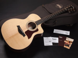 タイラー 114ce 414ce 314ce 2020 ローズウッド DLX deluxe エレアコ electric acoustic ES2 初心者 入門 プラス RW ローズ + koa 224