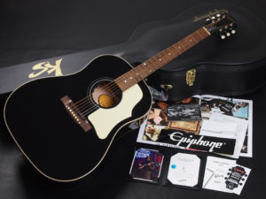 斉藤和義 Ebony Black EB BK BLK エボニー ブラック 黒 アウトフィット gibson ギブソン 初心者 さいとう かずよし Kazu J45 round Shoulder