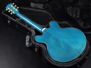 エクセルバート standard es-335 semi Hollow FGN Fujigen made in 日本製 momose Deviser HEADWAY aqua marine Blue