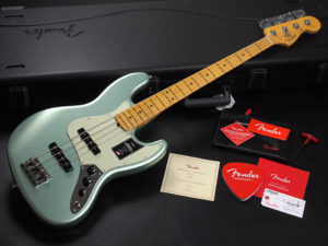 アメリカン プロフィッショナル 2 ジャズベース MSG ocean Turquoise vintage standard アメプロ elite USA STD Ultra original Surf