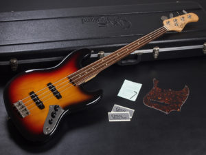 クルーズ 国産 日本製 made in Japan フレットレス fretless Jaco pastorius ジャコ パストリアス ジャコパス 3トーン サンバースト 1960 1962