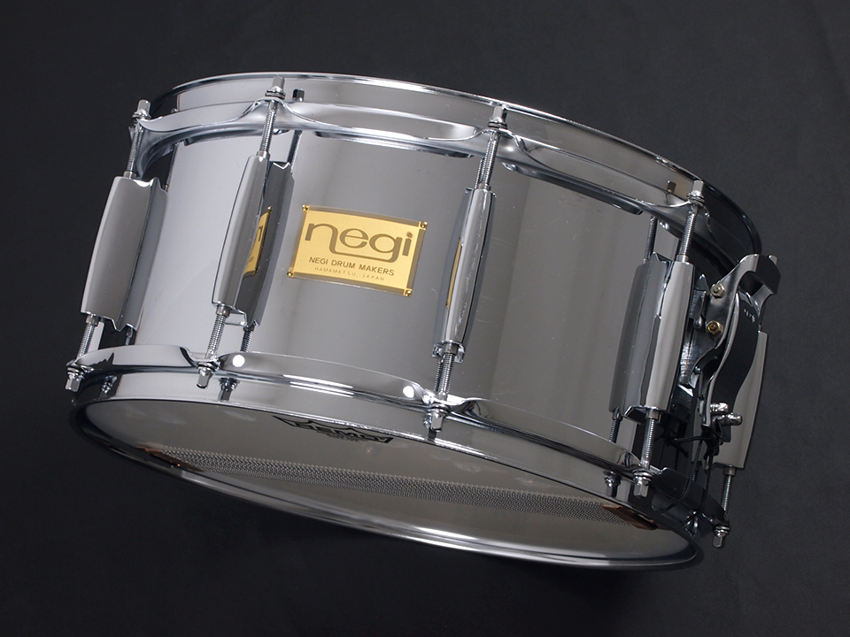 NegiDrums Chrome Over Brass Snare 14″x6.5″ 税込販売価格 ￥64,800 新品 楽器の街「浜松」が